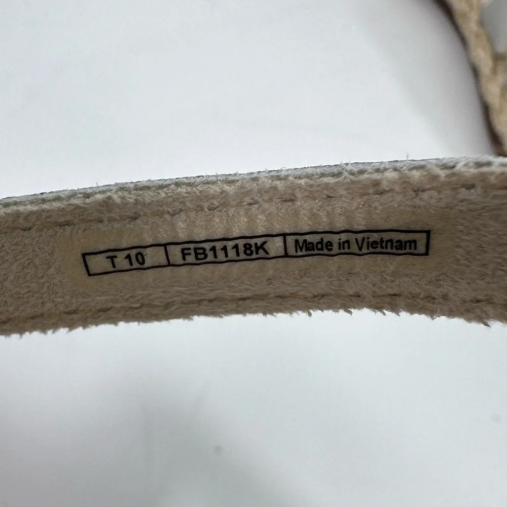 UGG Matilde Espadrille Sandal Toddler Girl Size 10